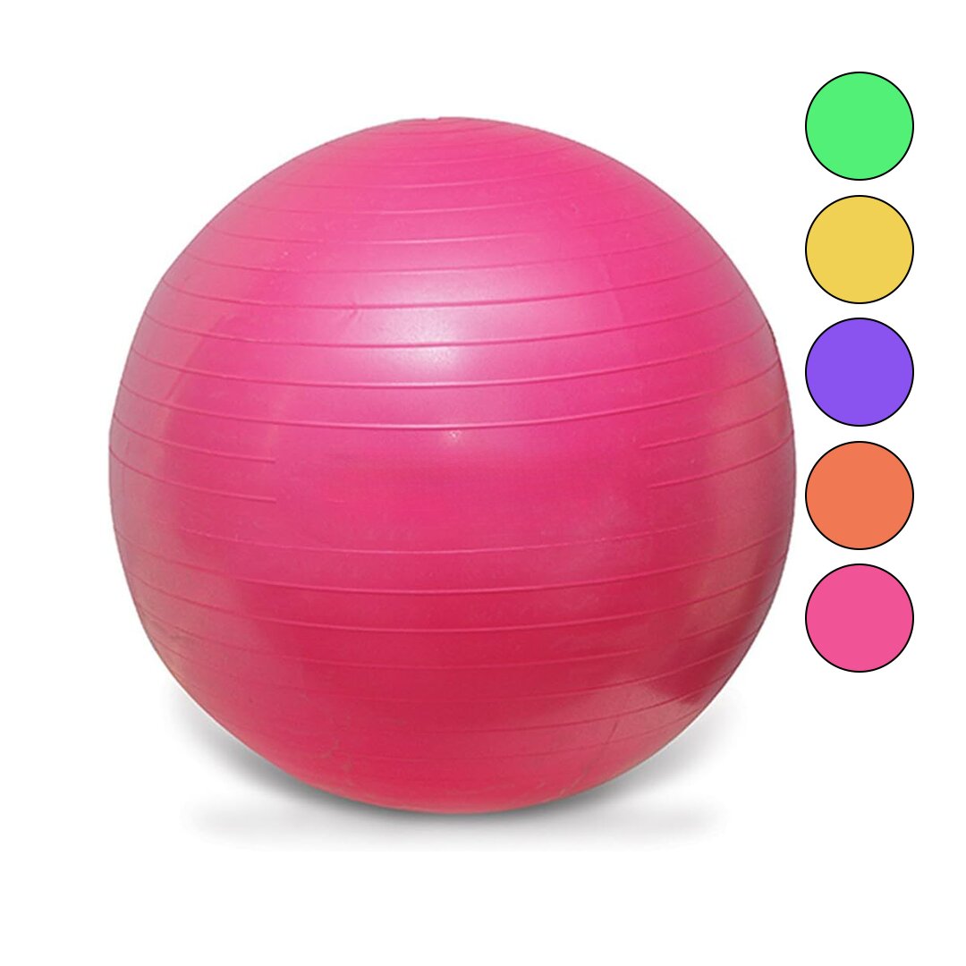 Тарелки-шарики 60 см, цветные, с полосатым узором, упаковка из пластикового пакета