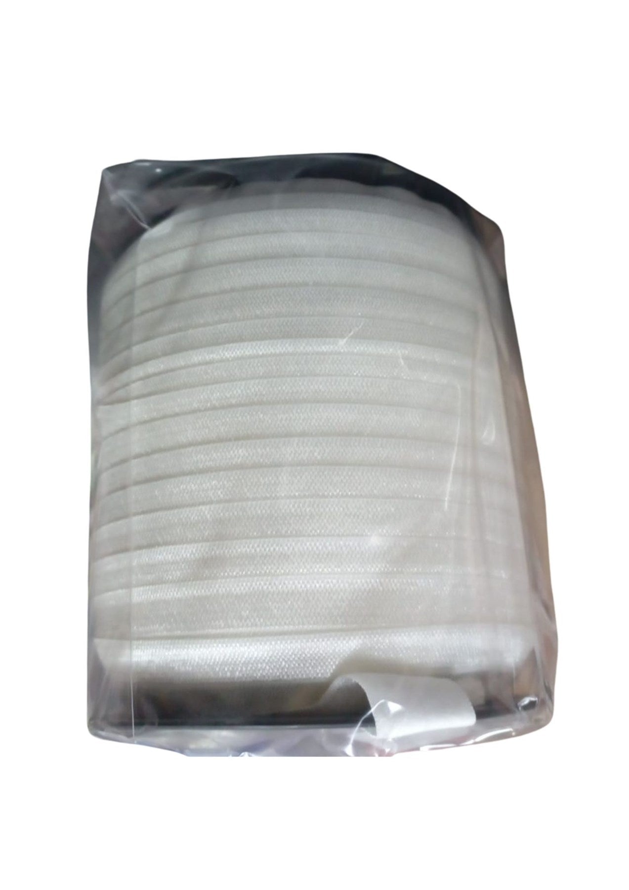 Çamaşır Lastiği Düz 1 cm  75 Metre 1 Top Ekru