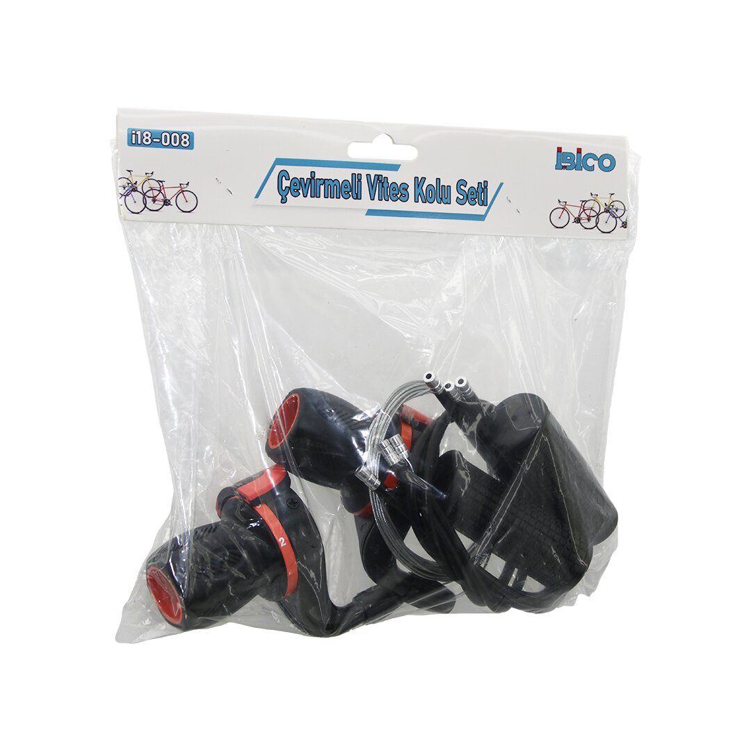 Комплект рычагов переключения передач Twist Bike: 2 рычага переключения передач, 2 руля, трос, защитный кожух троса