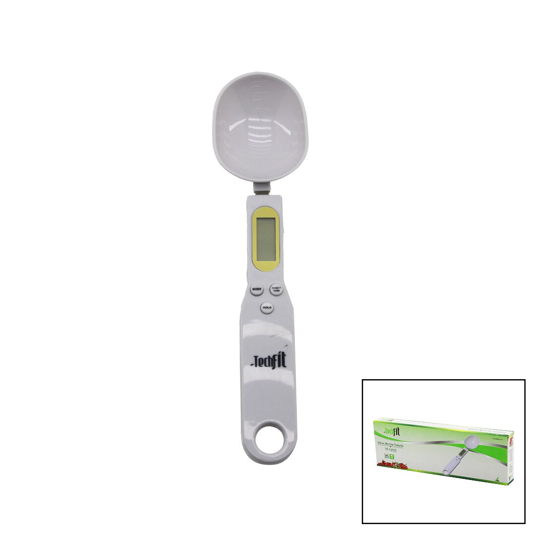 Цифровые прецизионные кухонные весы с ложкой 300 г / 0,1 г ЖК-дисплей функция тарирования батарейка = 1-CR2032 TF-1252