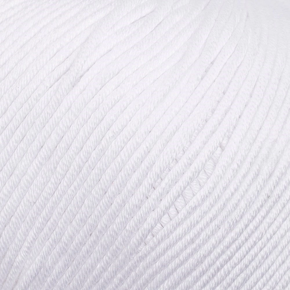 La Mia XL Mercerized Beyaz El Örgü İpi - 2 - 33759