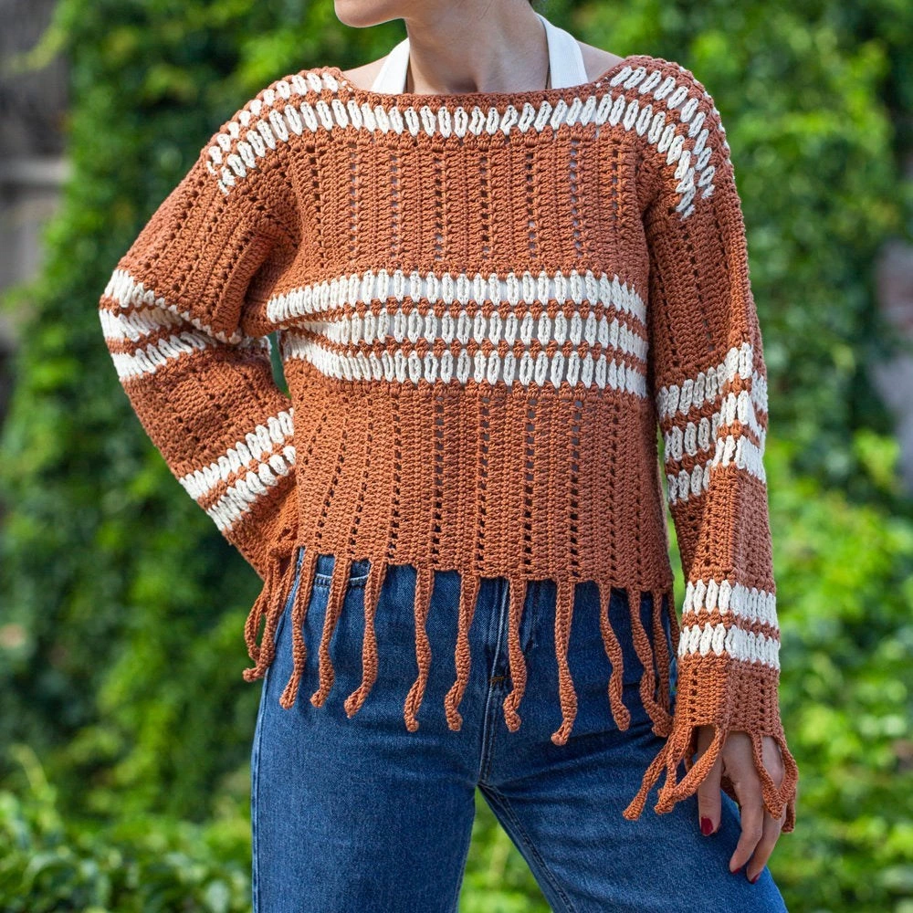 La Mia XL Mercerized Krem El Örgü İpi - 174 - 33769