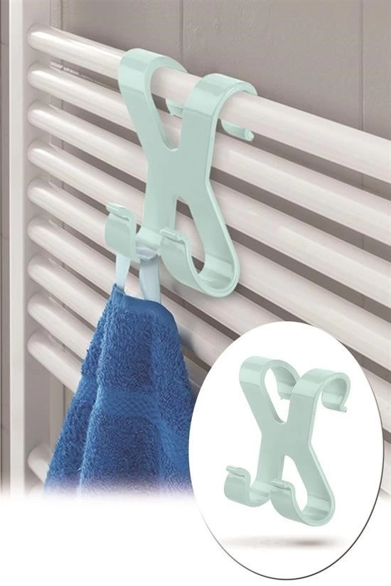 Mutfak Banyo Dolap Kapağına Takılan Meta Havlu Askılığı Aparatı