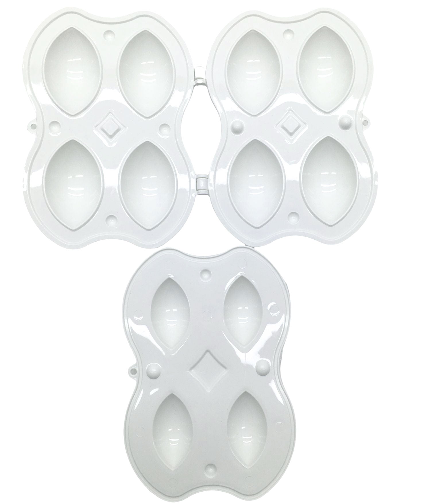 PLASTİK 4LÜ İÇLİ KÖFTE YAPMA KALIP APARATI