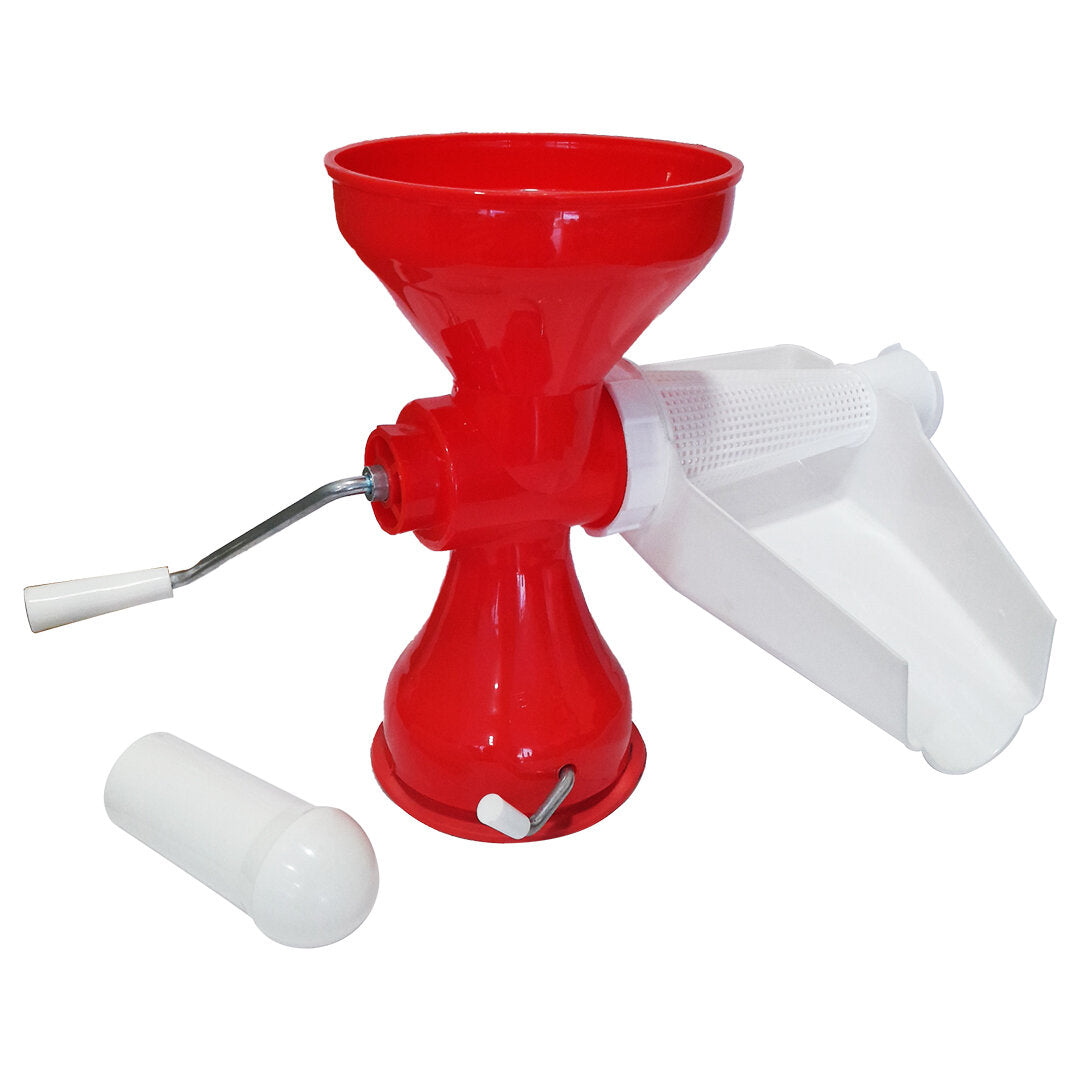 Пластиковый фильтр-загрузчик для томаторезки с металлической ручкой, самодельный, безотходный, практичный, Brkt-312007