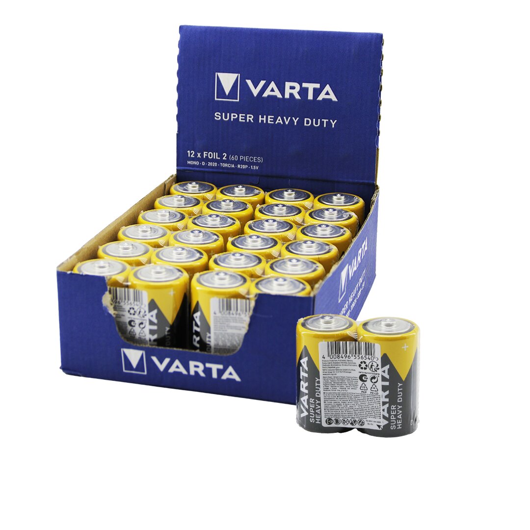 Аккумулятор Varta Large D 24 шт.