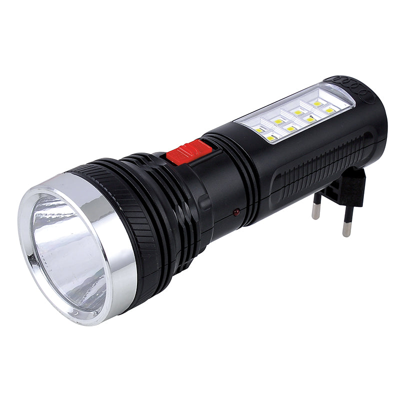 1 Вт 8 SMD светодиодный перезаряжаемый фонарик 