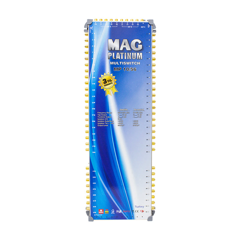 10*56 Конечный спутниковый коммутатор Mag Platinum