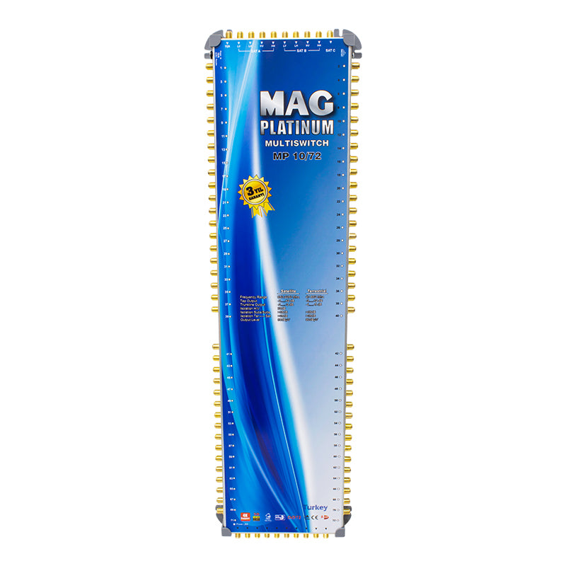 10*72 Каскадный спутниковый коммутатор Mag Platinum