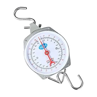 100 Kg Kapasiteli Askılı Terazi - Dayanıklı, Net Kadranlı, Çift Ölçü Birimli, Endüstriyel Ve Dış Me
