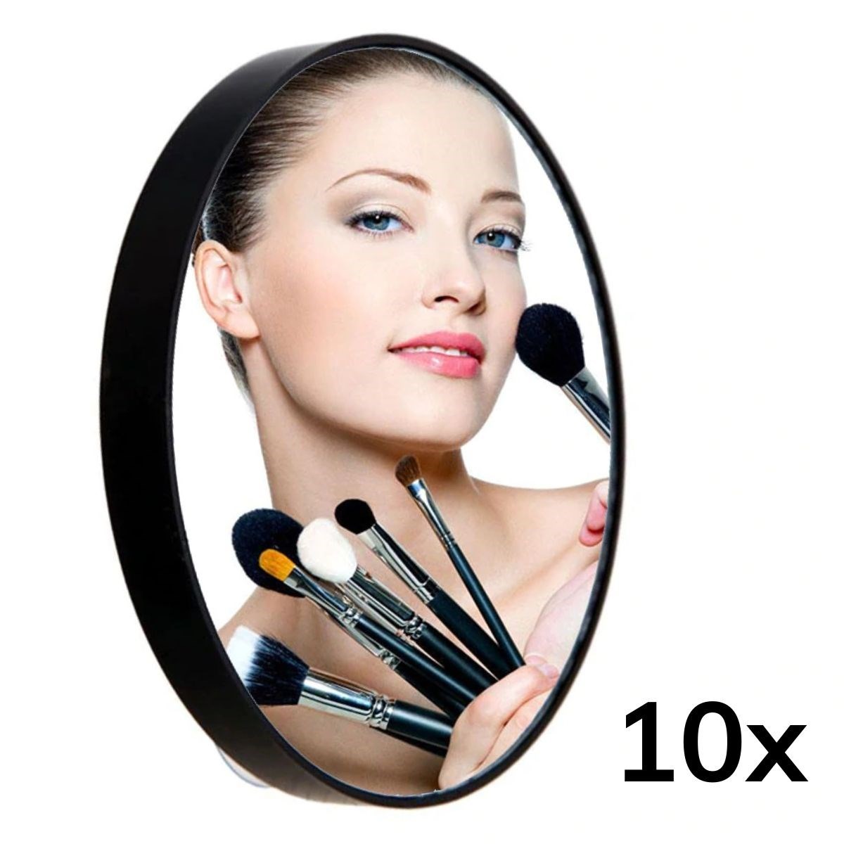 10X Büyüteçli Vantuzlu Pratik Kullanışlı Makyaj Lens Traş Aynası