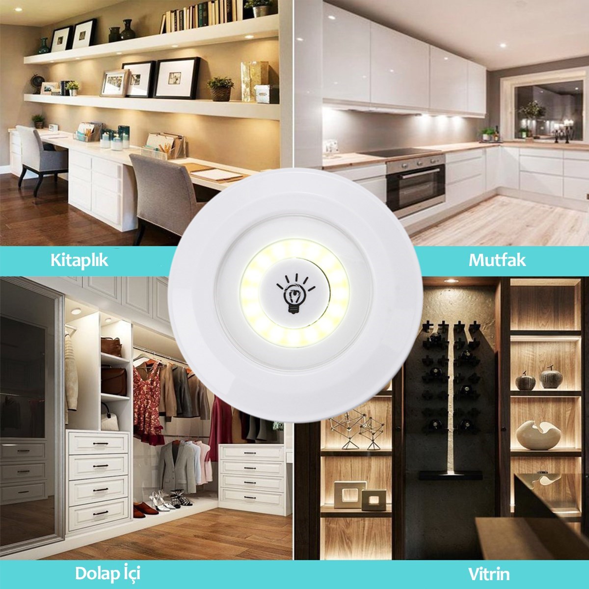 3-канальные беспроводные светодиодные прожекторы с дистанционным управлением и питанием от батареек