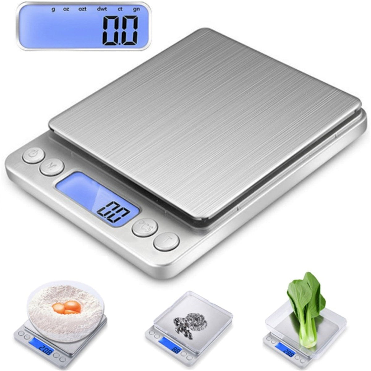 Цифровые кухонные весы Precision Scale 2000 г / 0,1 г. 