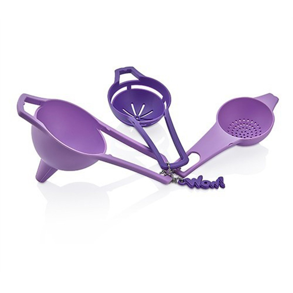 Практичный набор с воронкой и мини-ситом для яиц «Все в одном»