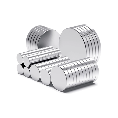 50 Adet 10x2mm Yuvarlak Neodyum Mıknatıs Güçlü Magnet Nikel Kaplamalı