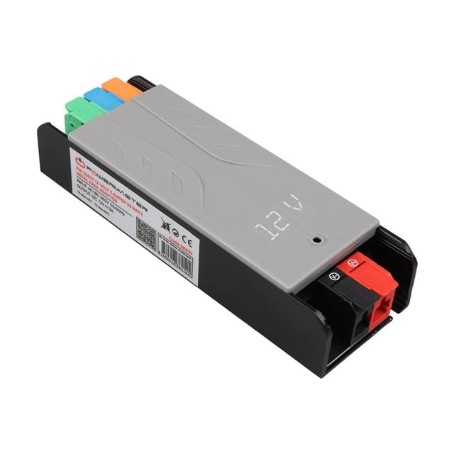 12 Volt 3 Amper 36 Watt Slim Metal Kasa Adaptör Voltaj Göstergeli 128x42x27mm