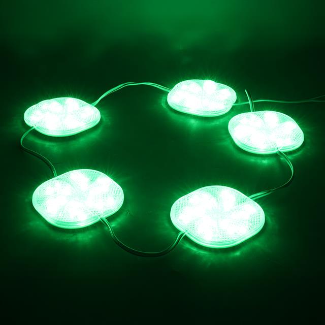 12 Volt 3 Watt Yeşil Sabit 6565-2835 Modül Led
