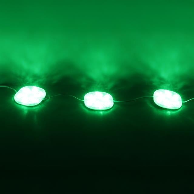 12 Volt 3 Watt Yeşil Sabit 6565-2835 Modül Led