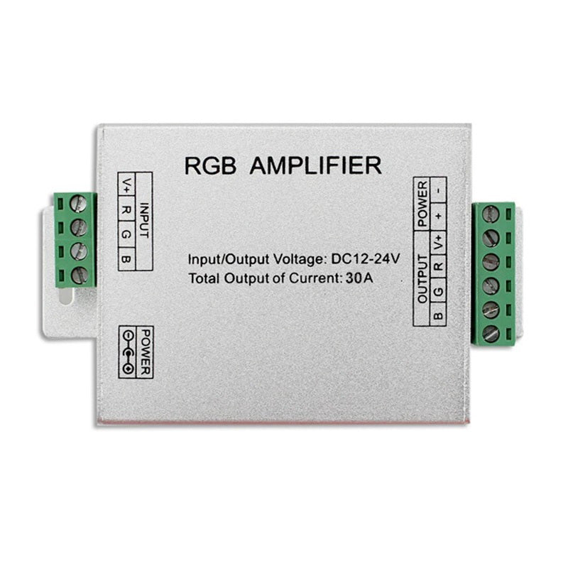 12V-24V 30 Amper Led Rgb Amplıfıer (Repeater)
