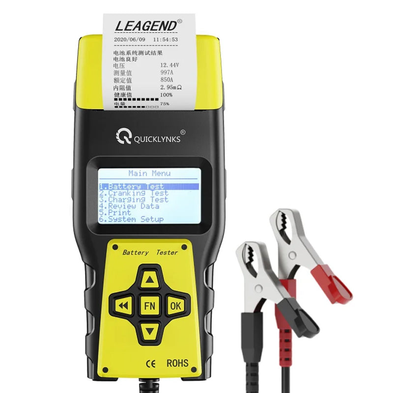 12V 30-220Ah Akü Test Cihazı Ba1000