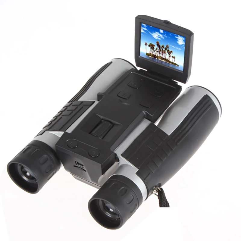 12X32 Zoom Dijital Dürbün Teleskop Kamera 5Mp Cmos Sensör 2.0 İnc Tft Full Hd 1080 P Dvr Fotoğraf Video Kayıt Usb Dürbün