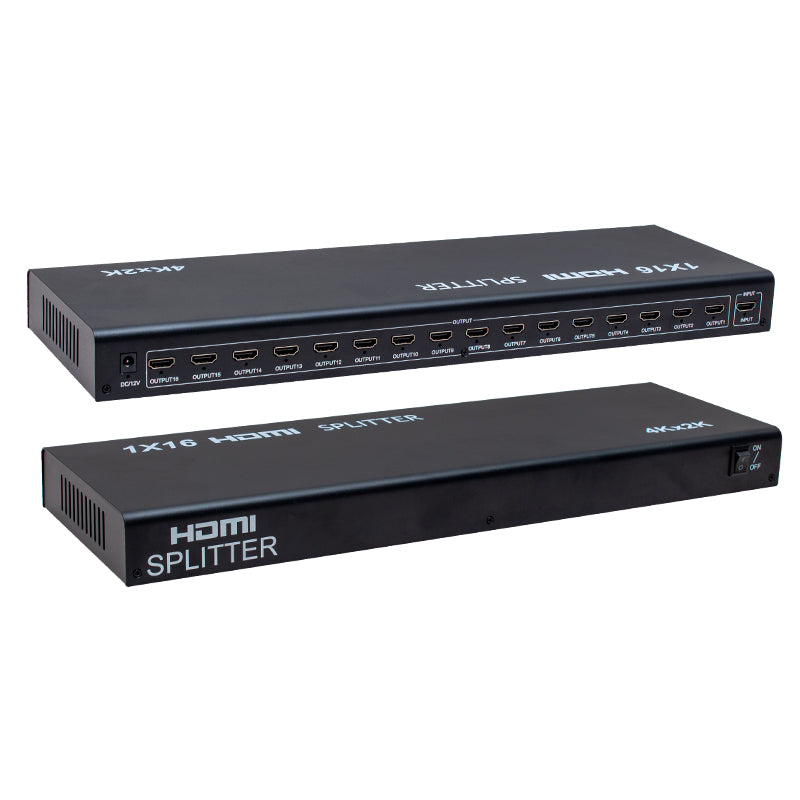 16 Port 1080P 4Kx2K 3D 16 Port Hdmı Splıtter Dağıtıcı