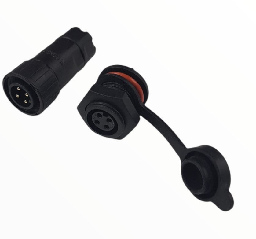 16MM SU GEÇİRMEZ KONNEKTOR ŞASE SEYYAR TAKIM 4P