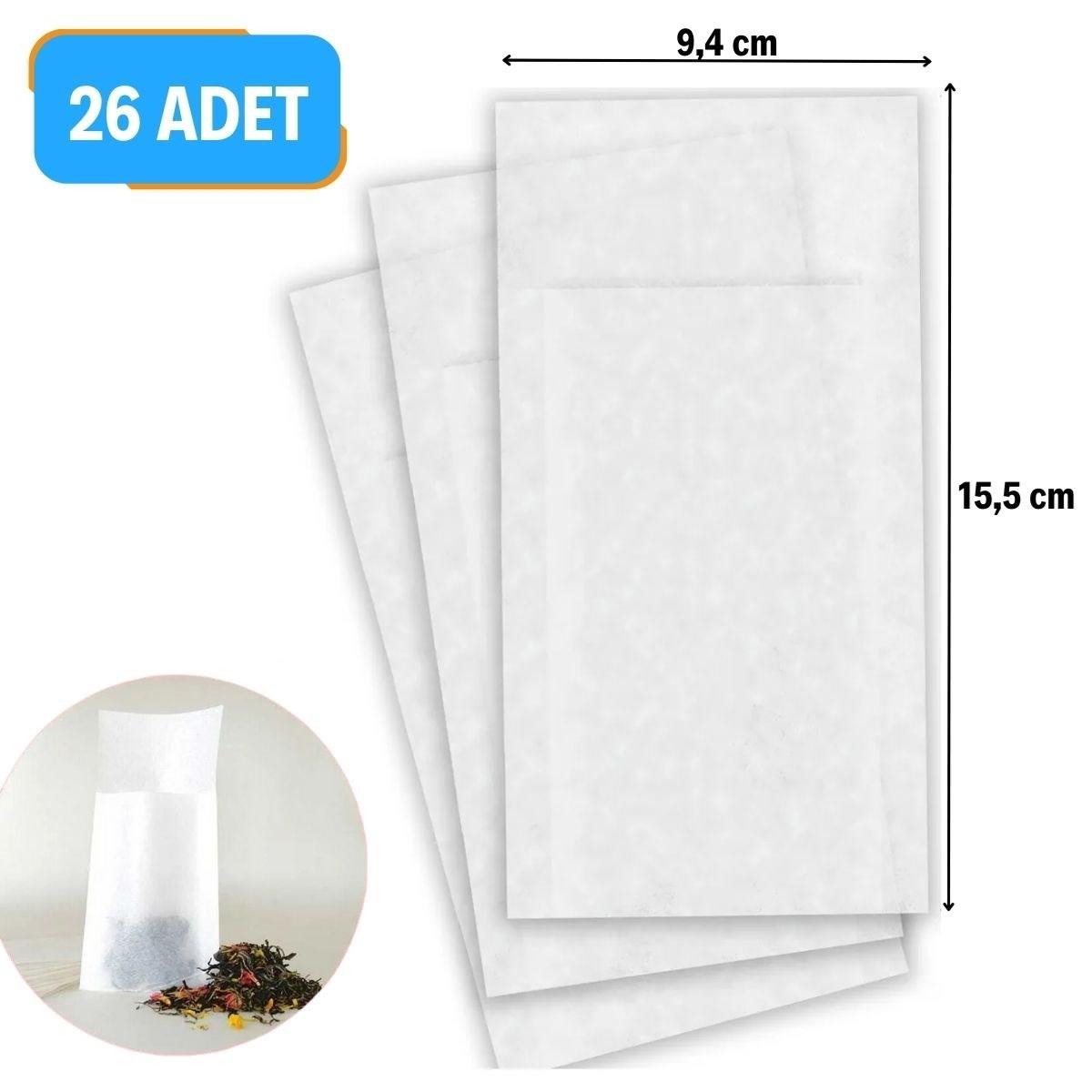 26 практичных одноразовых ситечек для заваривания чая, травяного чая, кофе (4620)