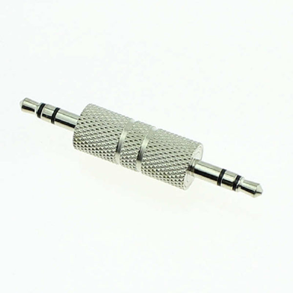 3.5 Mm Stereo Aux Erkek/Erkek Ara Metal Jack