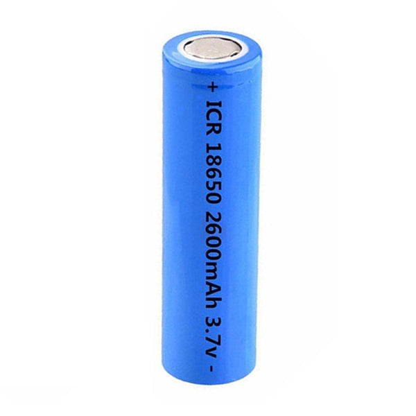 3.7 VOLT 2200 MAH ŞARJ EDİLEBİLİR Lİ-İON 18650 BAŞLIKLI PİL