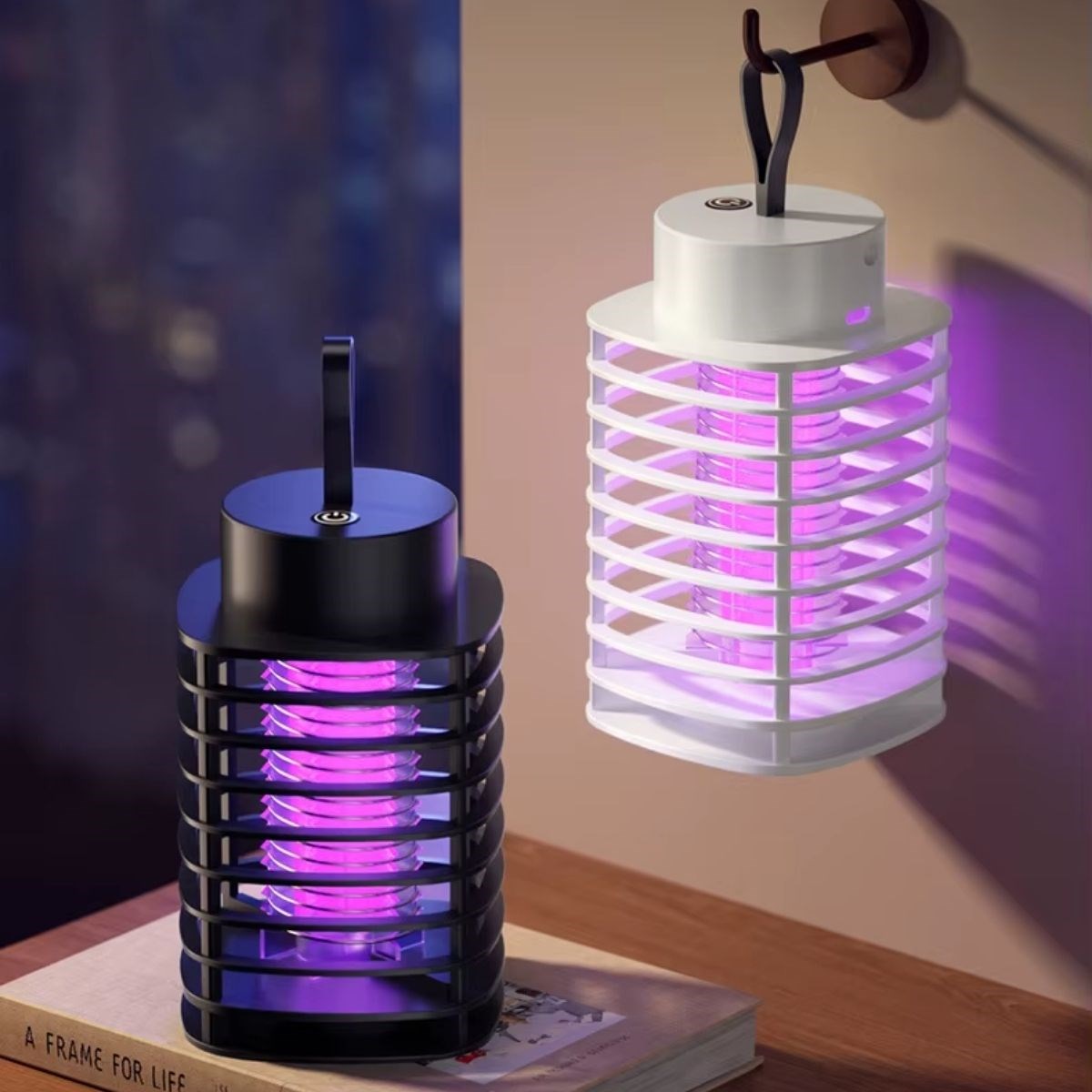 Otomatik Akıllı Sivrisinek Öldürme Lambası Şarj Elektrik Çarpması Sivrisinek Kovucu Lamba Öldürmek Masaüstü Duvar Asmak Sinek Kıran Y20