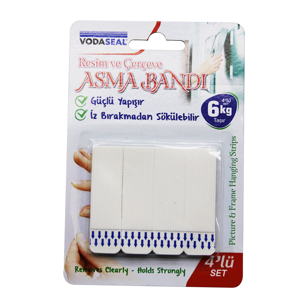 4 PARÇA  RESİM VE ÇERÇEVE ASMA BANTI 6KG.TAŞIMA