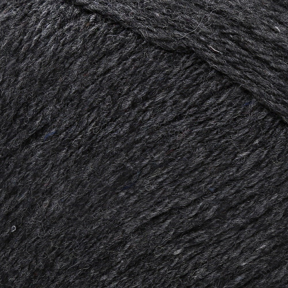 La Mia Re-Tweed Koyu Gri Melanj El Örgü İpi - L158