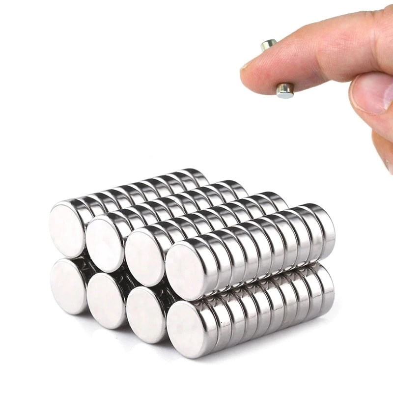 1  Adet 10x1mm Yuvarlak Neodyum Mıknatıs Güçlü Dayanıklı Magnet Nikel Kaplama