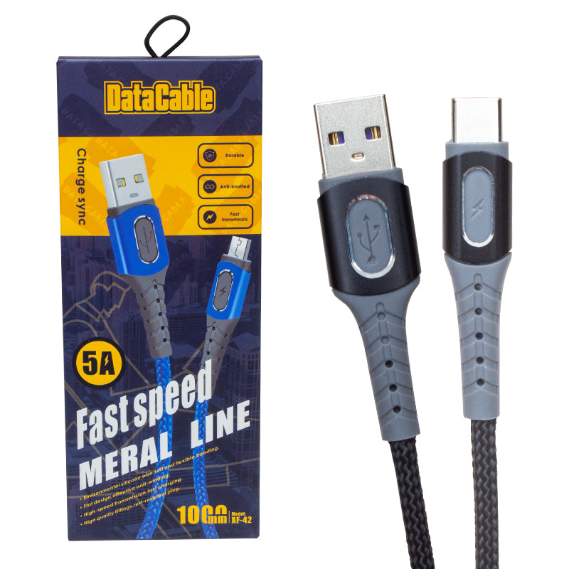 Кабель для быстрой зарядки Type-C 5 А 