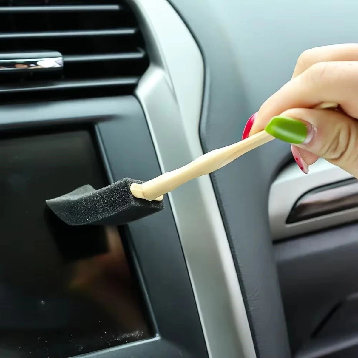 5'li Araba Havalandırma Temizleme Fırçaları Klima Çıkışları,Toz Alma&Otomobil İçi Detaylı Mini Temi