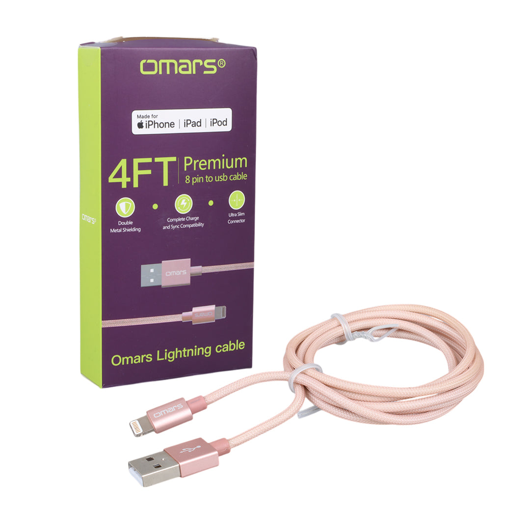 Кабель USB Lightning 5 Вольт / 2,4 Ампер 