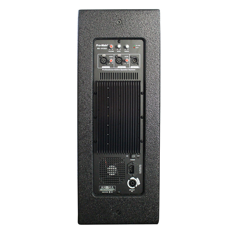 500 Вт 30 см активная акустическая система в деревянном корпусе Ms-1012ga 