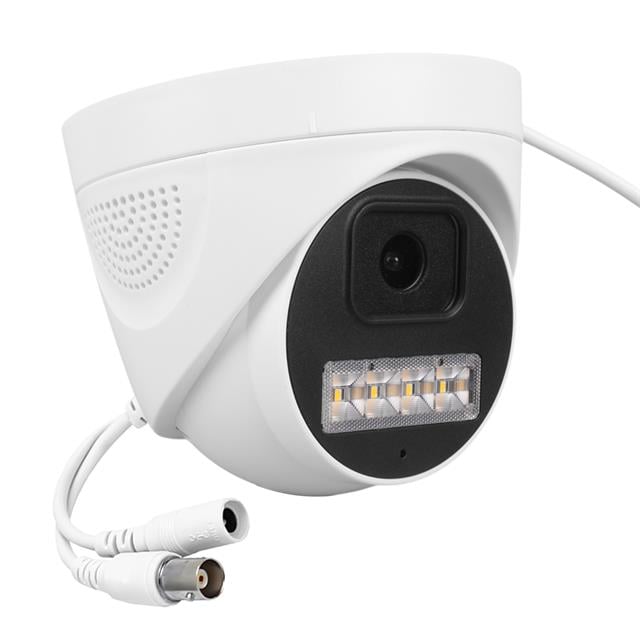 5MP 2.8MM 4 Warmled Fullcolor Plastik Kasa AHD Analog Dome Güvenlik Kamerası PL-29099
