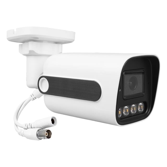 5MP 2.8MM 4 Warmled Fullcolor Plastik Kasa AHD Analog Bullet Güvenlik Kamerası PL-29098