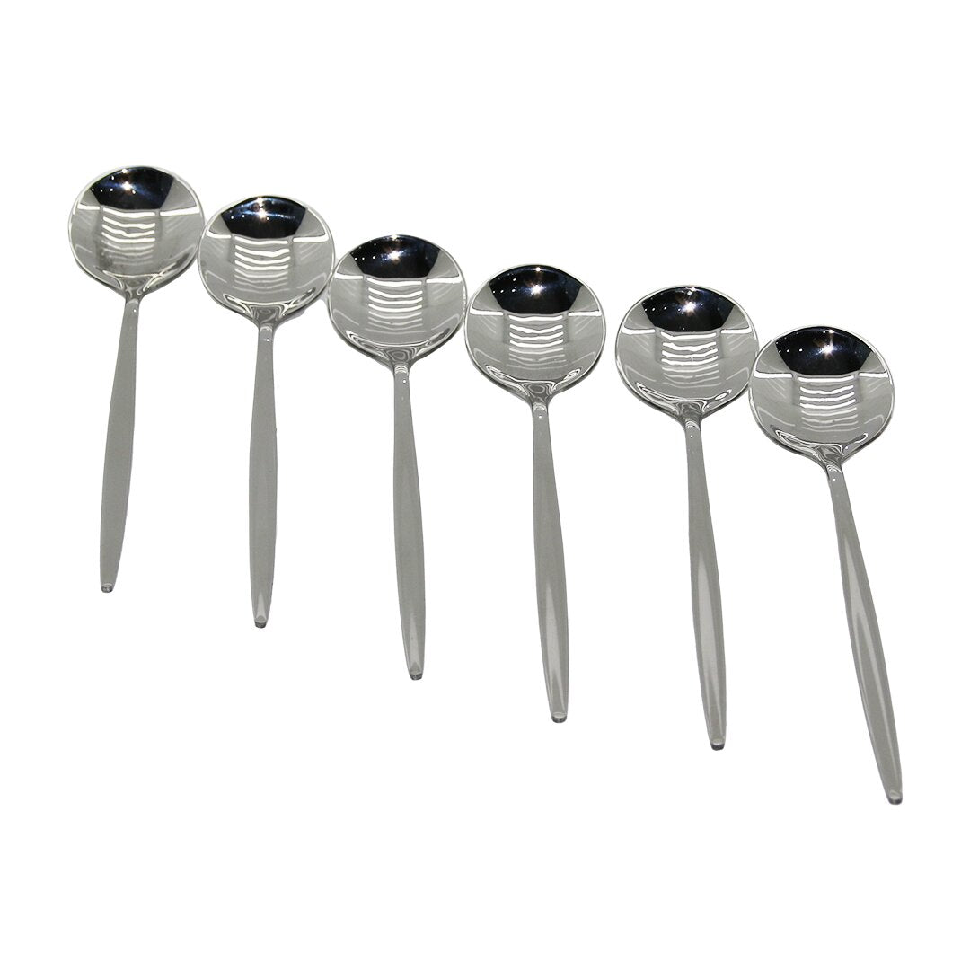 6Pcs Metal Yemek Kaşık