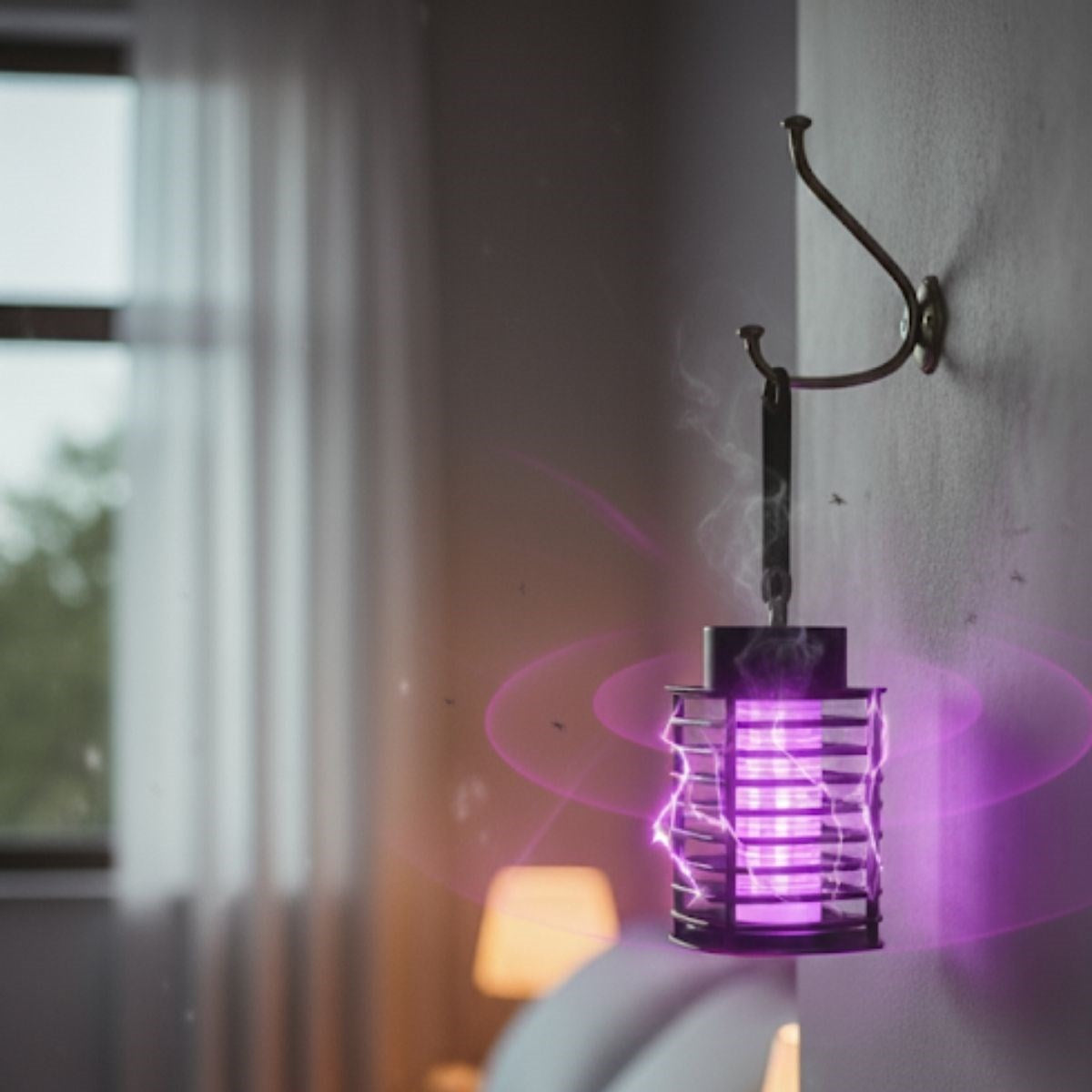 Otomatik Akıllı Sivrisinek Öldürme Lambası Şarj Elektrik Çarpması Sivrisinek Kovucu Lamba Öldürmek Masaüstü Duvar Asmak Sinek Kıran Y20