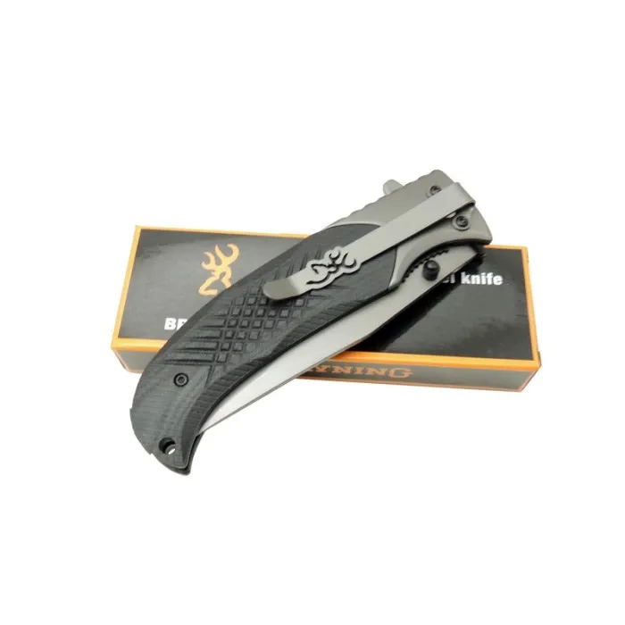 A377 G10 Titanyum Çakı 21,5 Cm Manuel, Kemerlikli