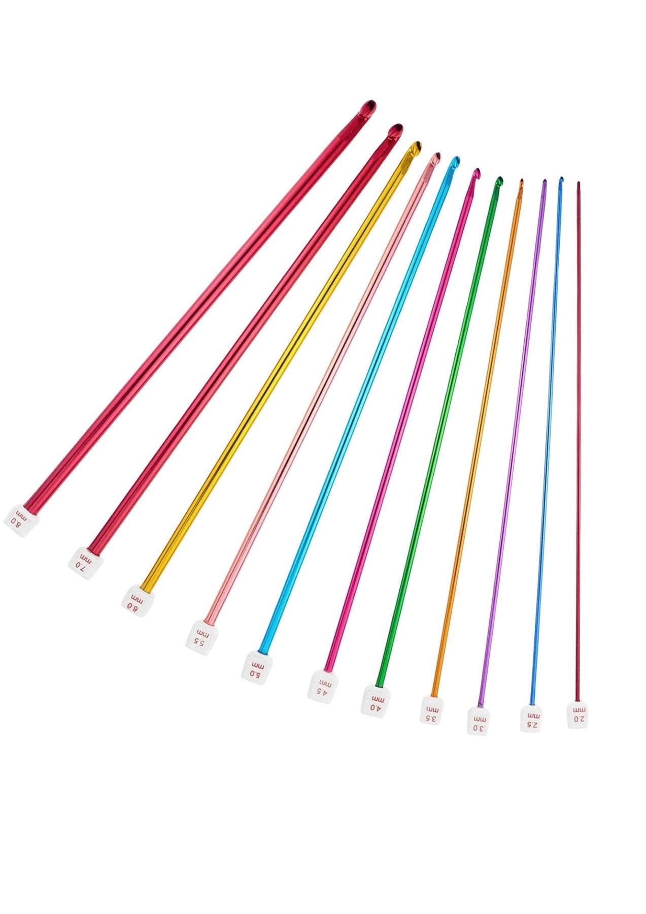 Örgü Tığ Metalize 35 cm  2,5 Numara