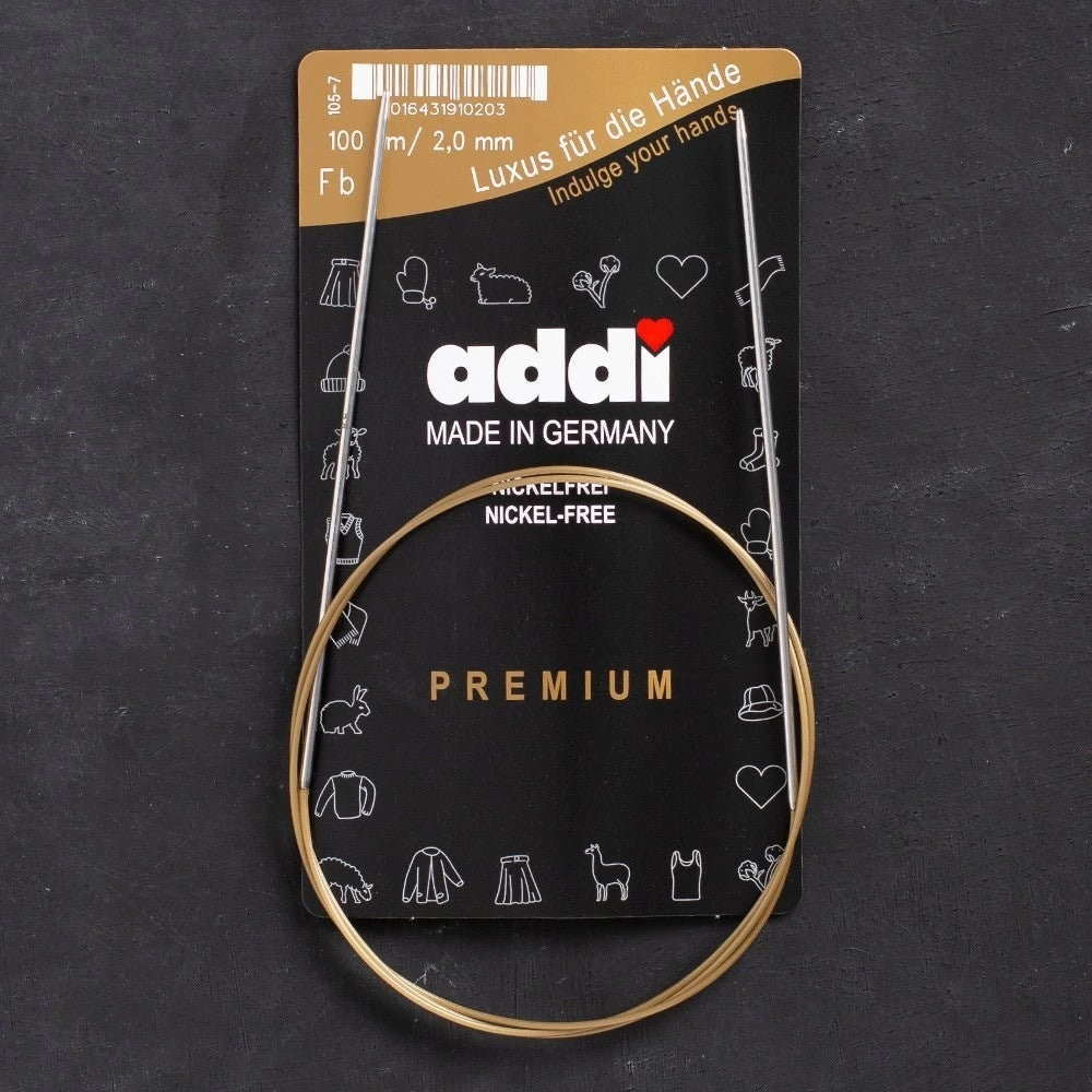 Addi 2mm 100cm Klasik Misinalı Şiş- 105-7