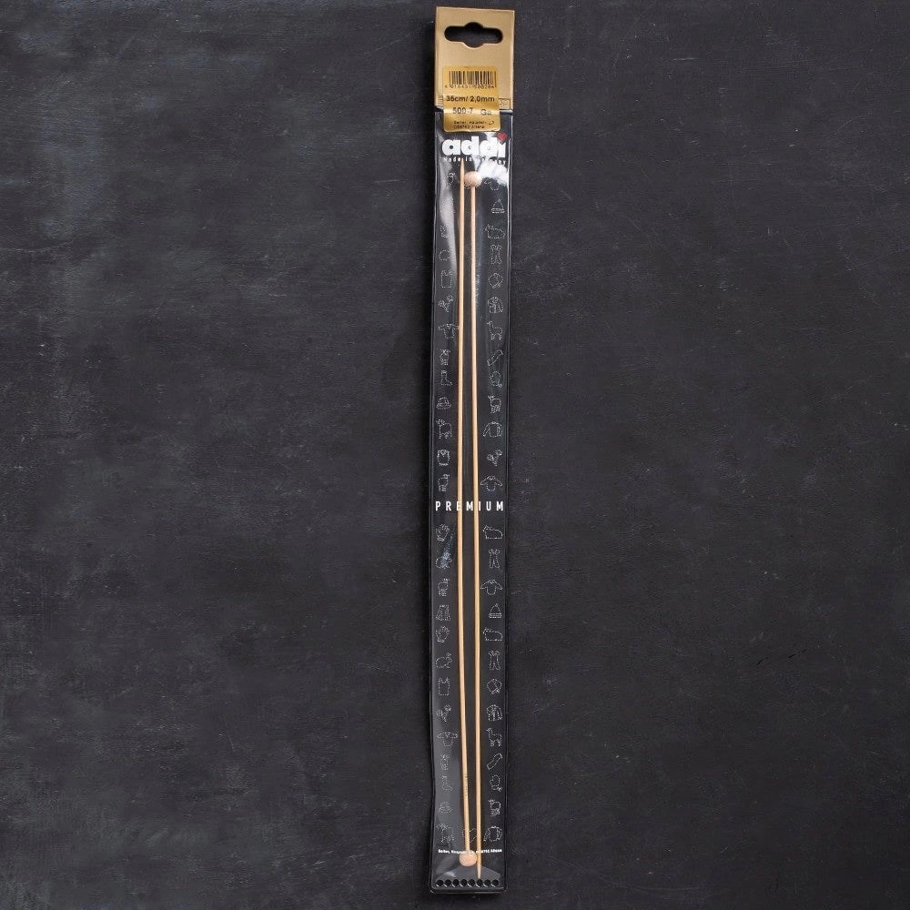 Addi Bambus 2mm 35cm Bambu Örgü Şişi - 500-7