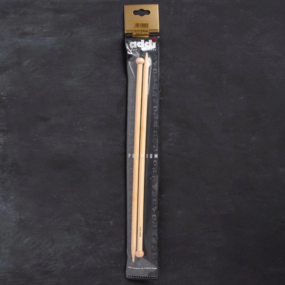 Addi Bambus 9mm 35cm Bambu Örgü Şişi - 500-7