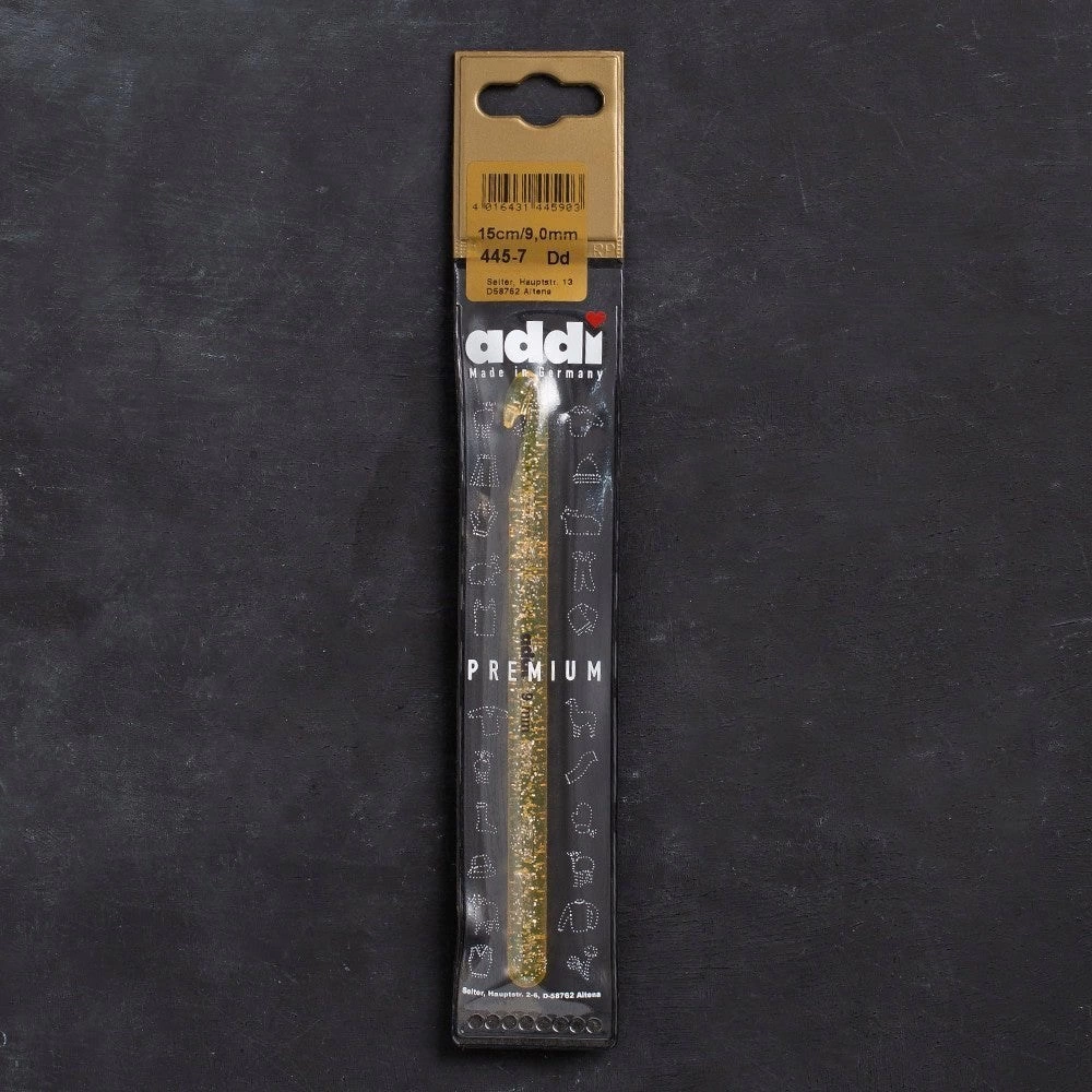 Addi Champagner 9mm 15cm Plastik Simli Yün Tığ - 4