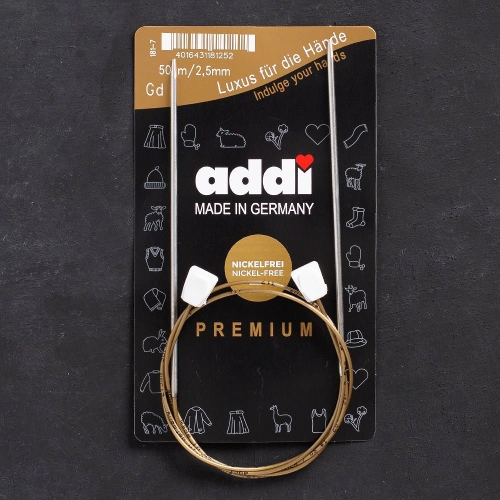 Addi Flexi-Bel 2,5mm 50cm Esnek Örgü Şişi - 181-7