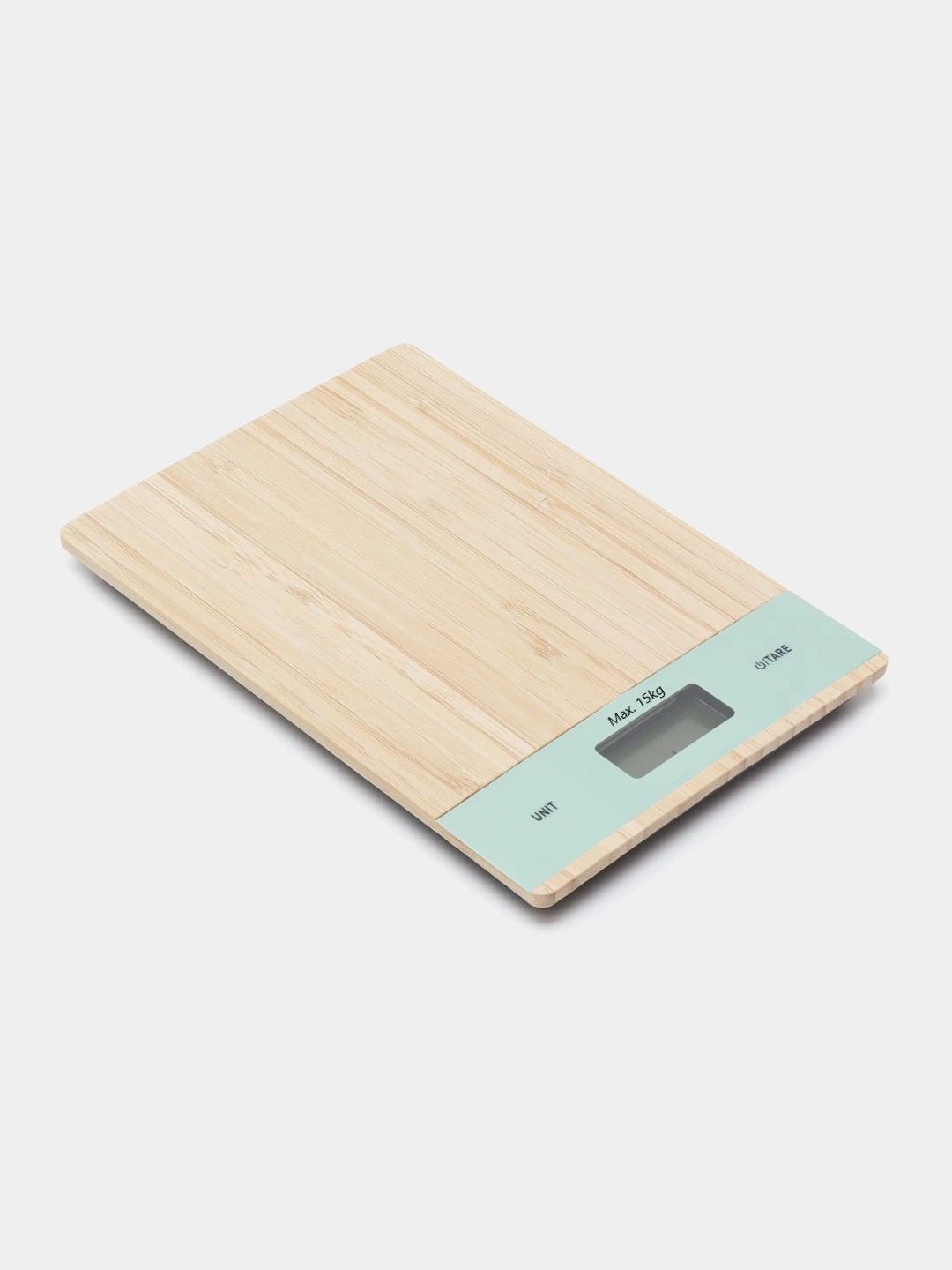 Ahşap Lüks Dijital Ekranlı 15 Kg 1 Gr Çok Şık Hassas Elektronik Mutfak Terazisi